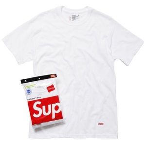 Supreme Hanes tee (1 tee)